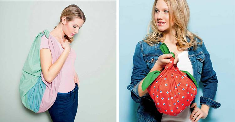 Renna Deluxe FUROSHIKI – Japanisch Taschen ohne Nadel und Faden, Kreativbuch Kostenlose Rückgabe