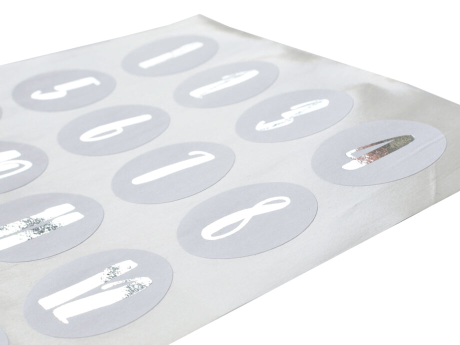 Renna Deluxe Adventskalender SILBER metallic mit schwarzen Tüten Online Outlet