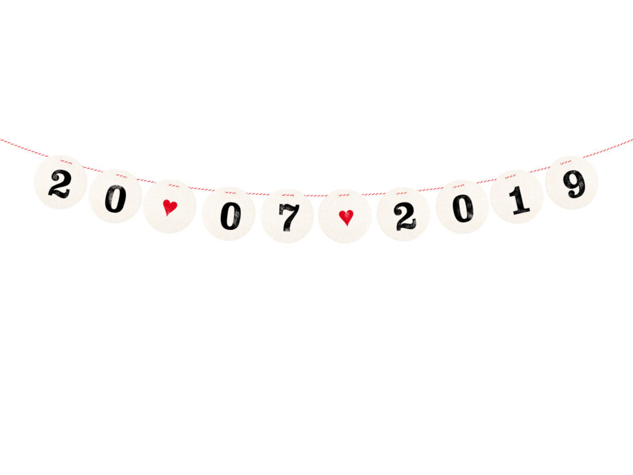 Renna Deluxe SAVE THE DATE Girlande Hochzeitsgirlande Exklusive Angebote