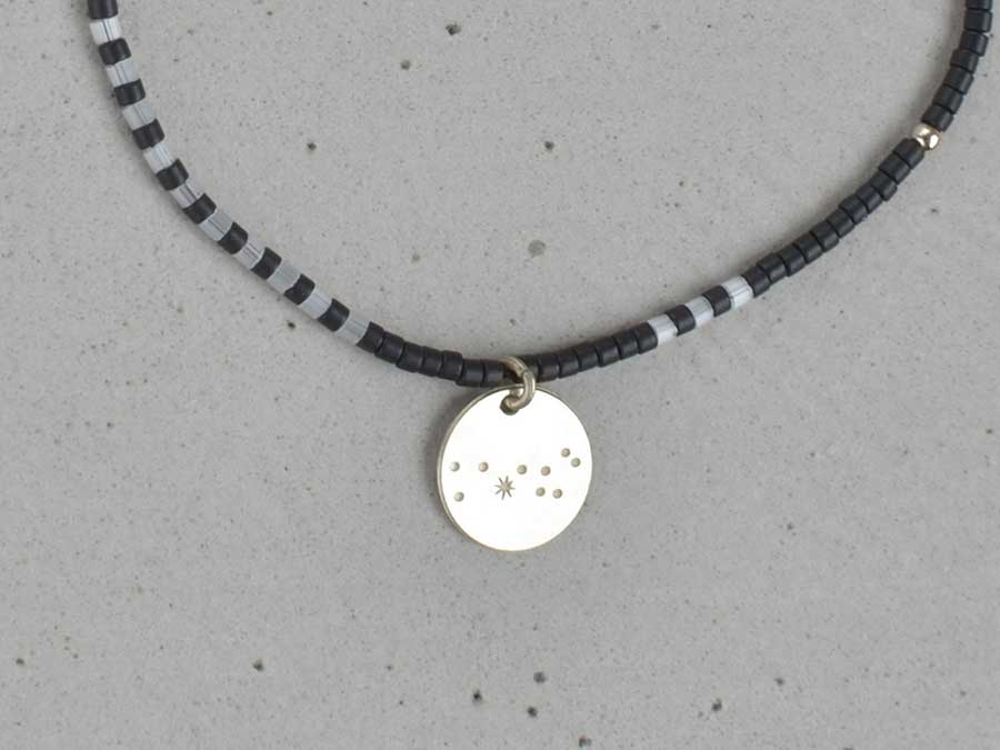 Renna Deluxe STIER Sternzeichen Armband Silber Auslauf