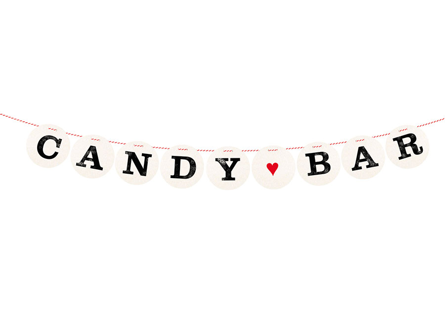Renna Deluxe CANDY BAR Girlande Fabrikpreis