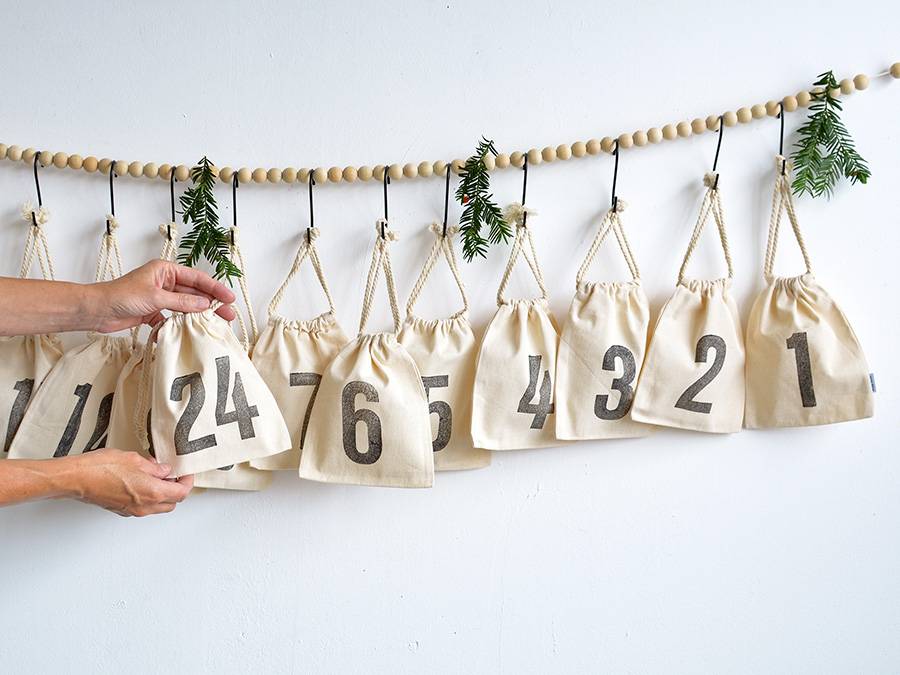 Renna Deluxe Nachhaltiger Adventskalender aus Bio-Baumwolle Top Angebot