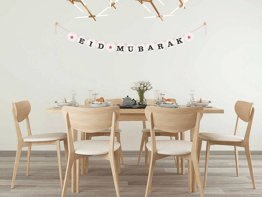 Renna Deluxe EID MUBARAK Girlande Räumungsverkauf