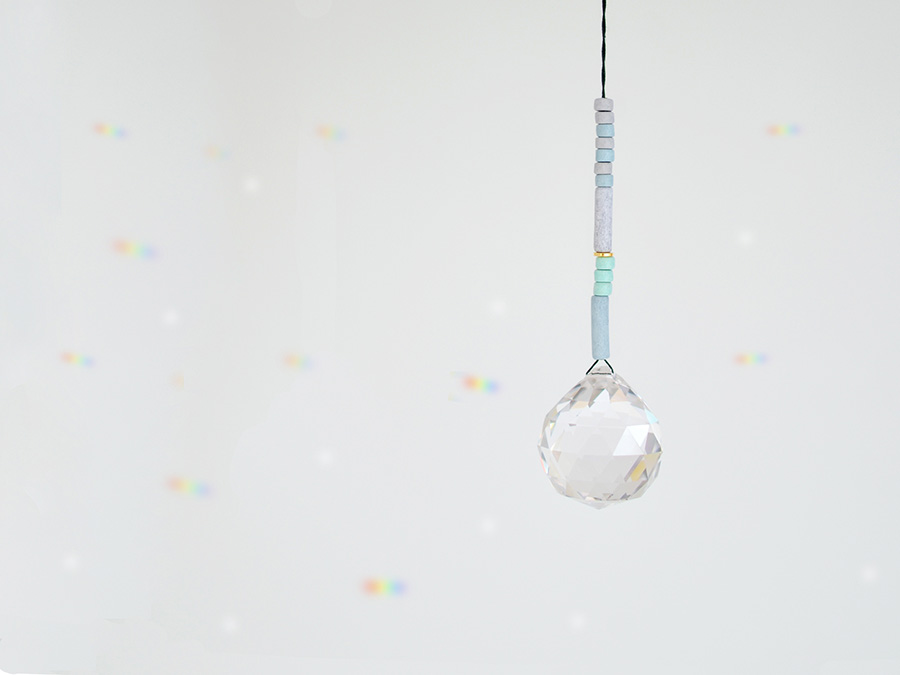 Renna Deluxe SUNCATCHER Blau Mint Grau Tiefpreis