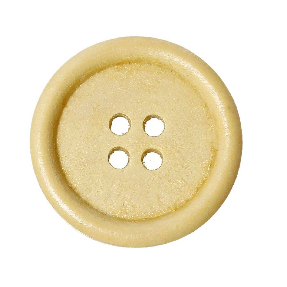 Sadingo Holzknöpfe / 50 Stk. / Ø 2,3 cm Bis zu 55% Rabatt