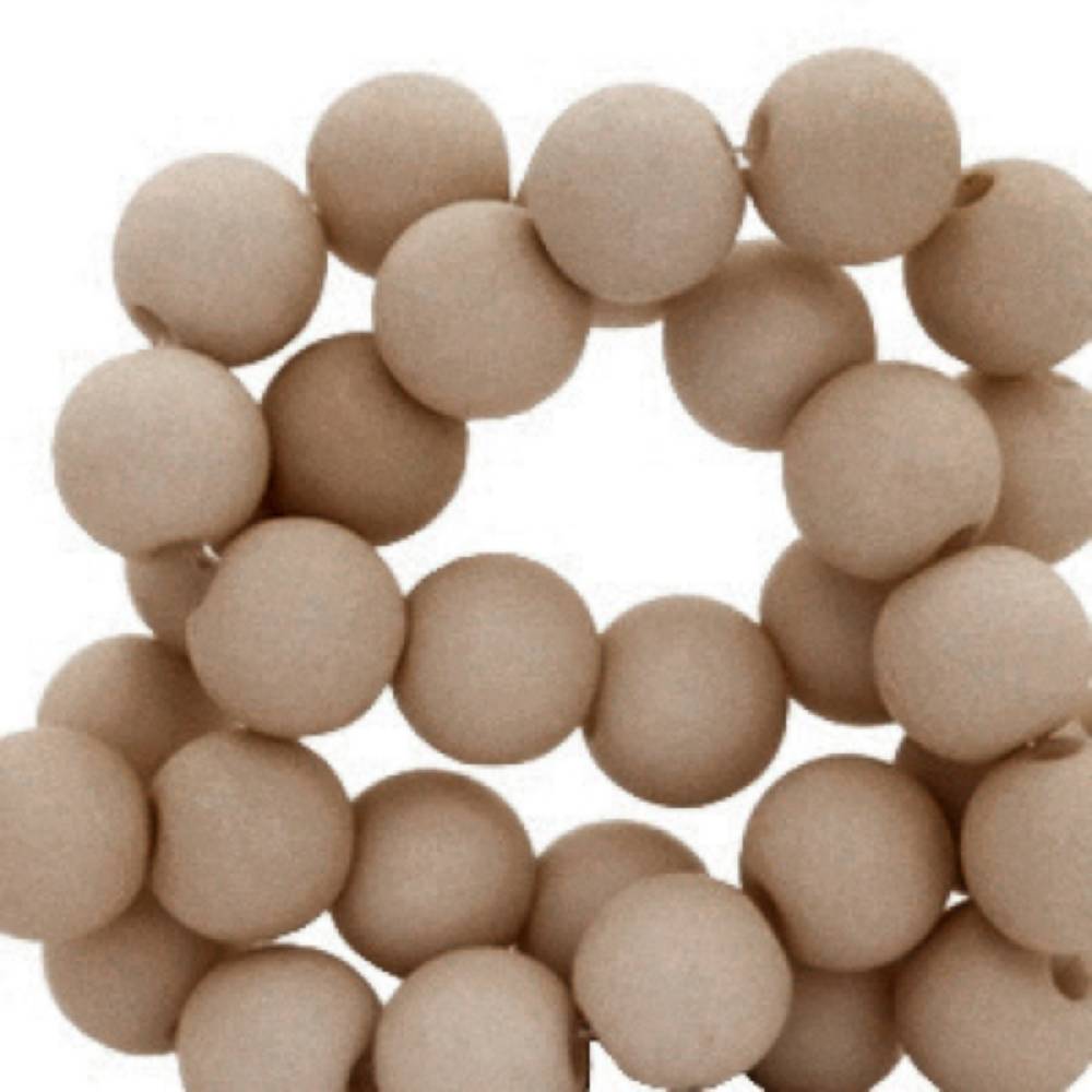Sadingo Acrylperlen matt in diversen Farben 6mm, 600-1800Stück Limitierter Zeitrabatt