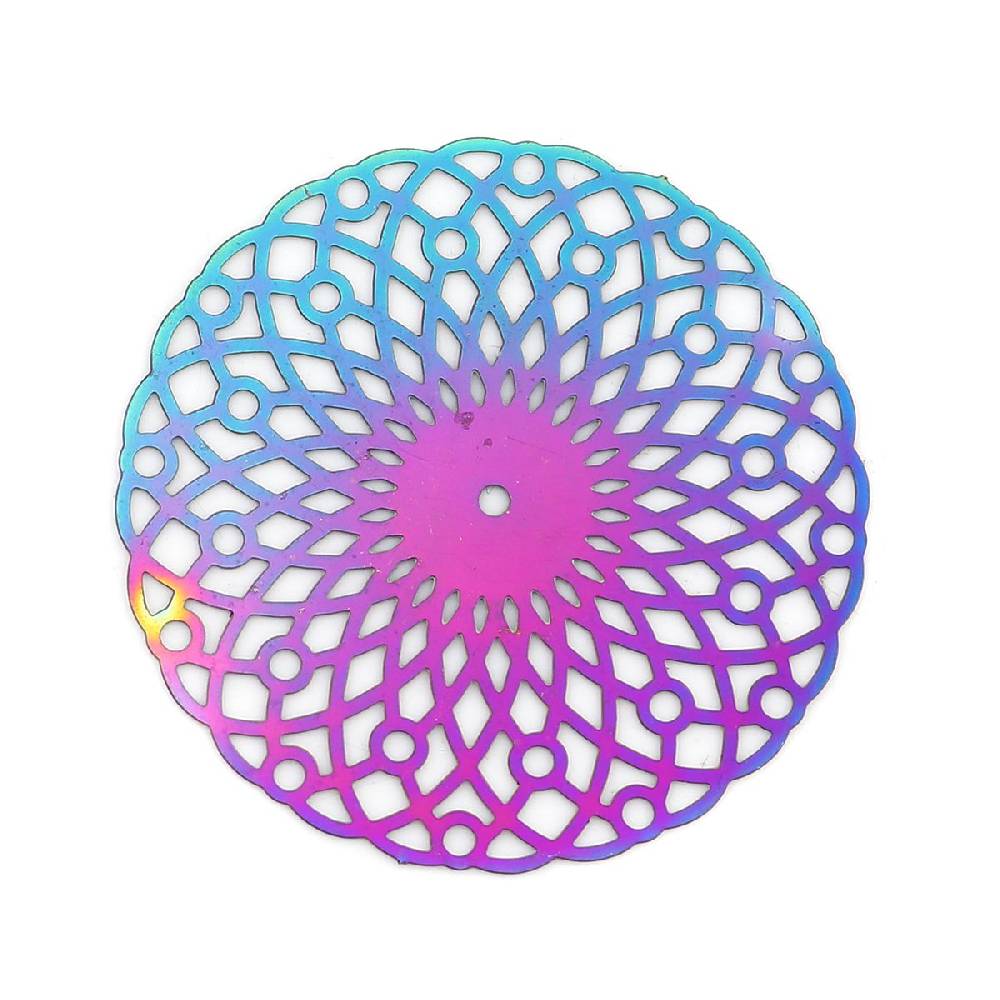 Sadingo Schmuckverbinder Mandala | 10 Stück, 31x30mm Günstig kaufen