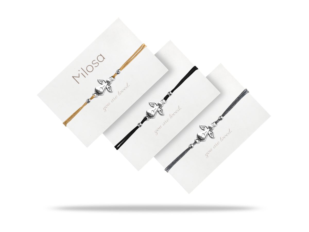 Sadingo Schutzengel Armband Geschenk für Damen (größenverstellbar) Heißer Verkauf