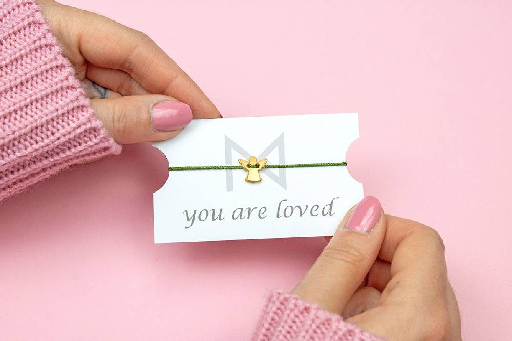 Sadingo Armband Geschenk für Mädchen, Schutzengel Bändchen Zeitlich begrenztes Angebot