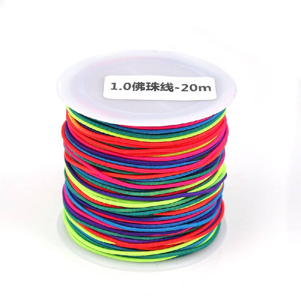 Sadingo Elastikband Regenbogenfarben 1 Rolle 1 mm Stärke JETZT KAUFEN
