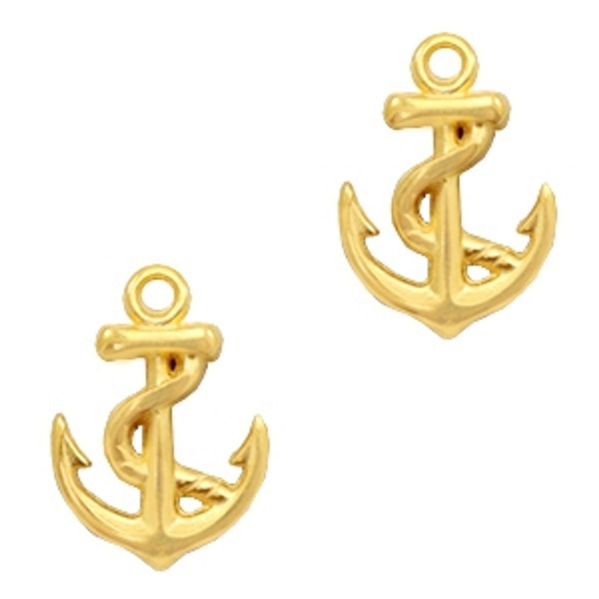 Sadingo Schmuckanhänger Anker 16 x 12 mm Bis zu 60% Rabatt