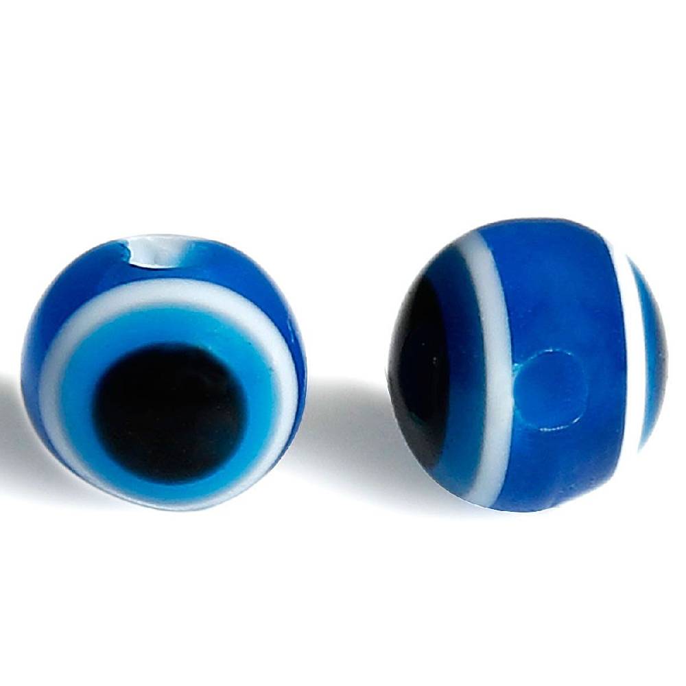 Sadingo Acrylperlen Böser Blick | 100 Stück, 4 - 10mm Super Rabatt
