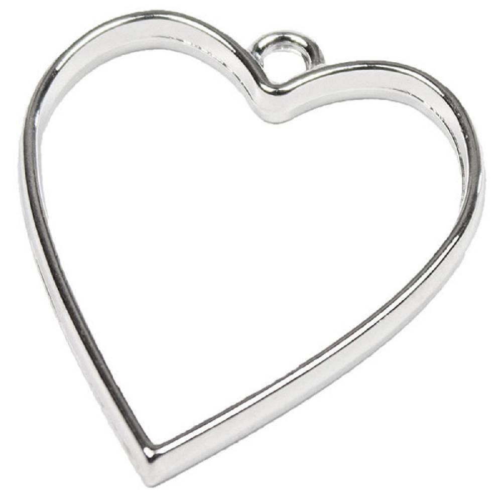 Sadingo Schmuckanhänger Herz - 10 Stück - 34 x 30 mm Begrenztes Angebot