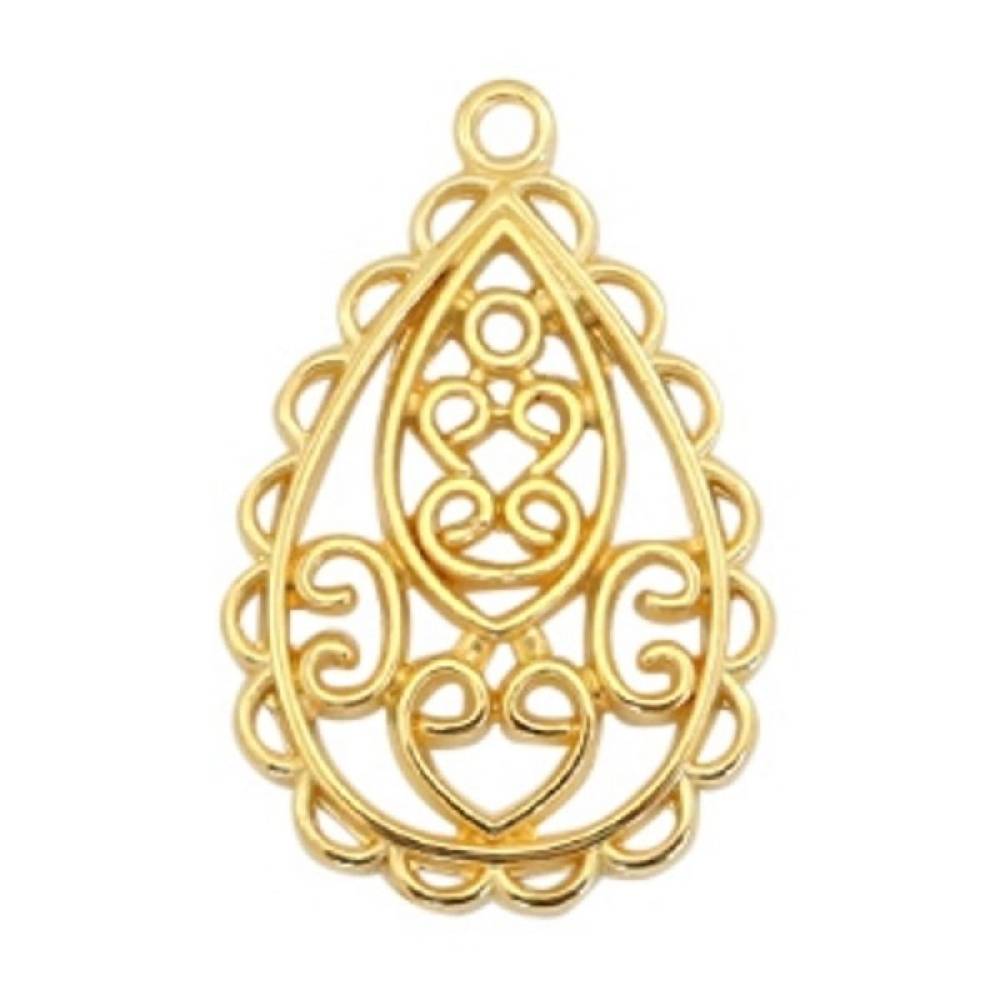 Sadingo Schmuckanhänger Tropfen Bohemian, 20 x 30 mm Online Shopping