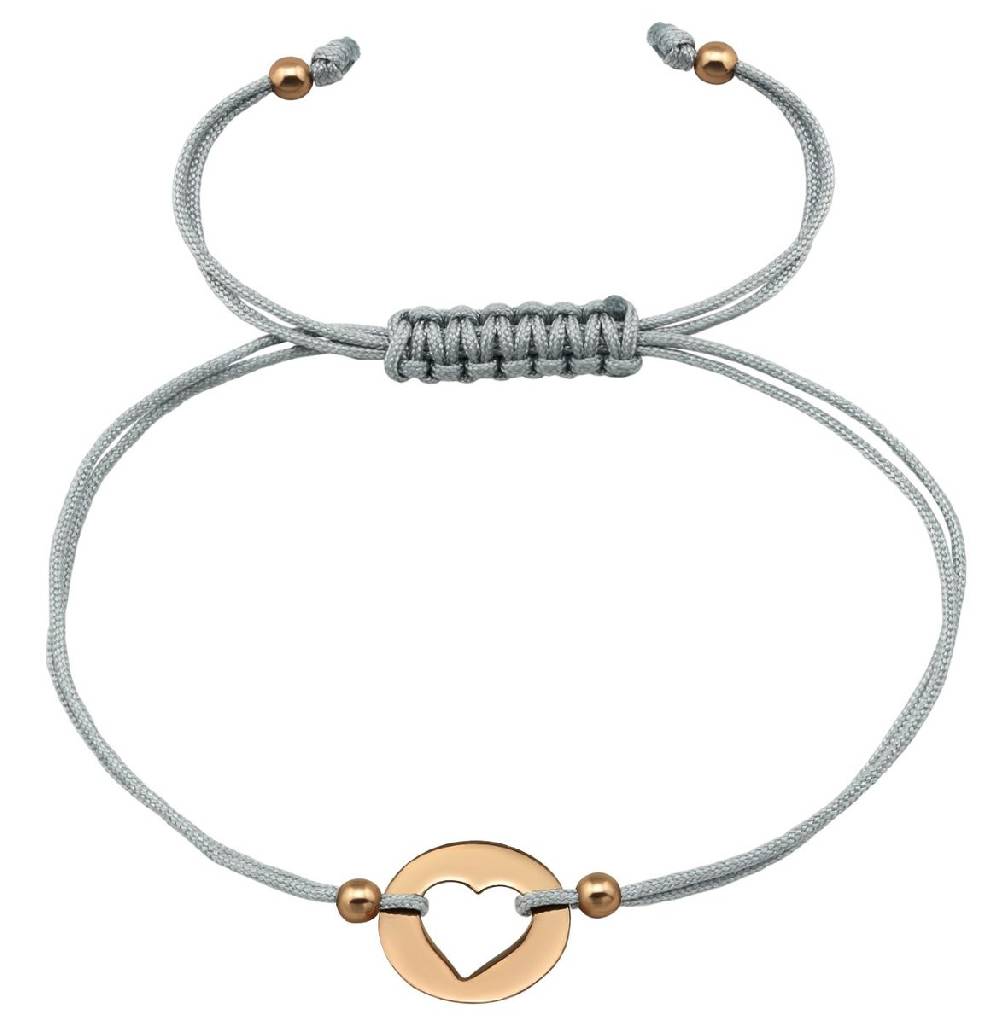 Sadingo Milosa Herz Armband Sterling Silber Rosevergoldet Begrenzt auf 3 Tage