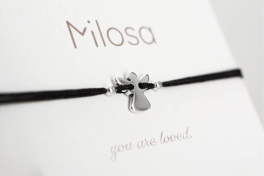 Sadingo Schutzengel Armband für Mädchen (größenverstellbar) zollfrei