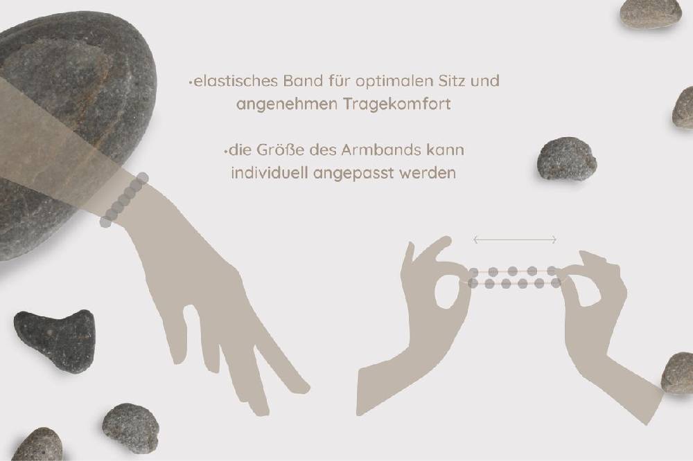 Sadingo Partnerarmband Set "VOLCANO" aus schwarzen Lavagesteinperlen Verkauf