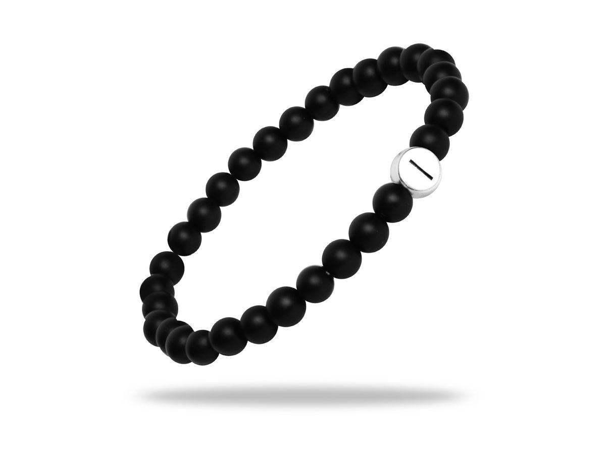 Sadingo Partnerarmband Set "MOON" aus schwarzen Natursteinperlen Angebote