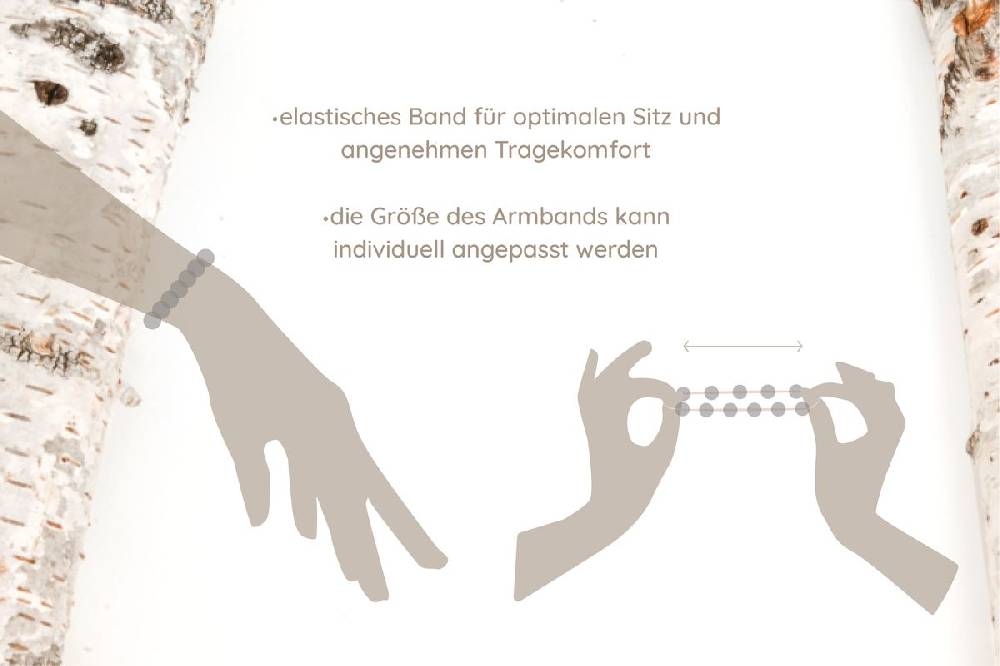 Sadingo Partnerarmband Set "MOON" aus schwarzen Natursteinperlen Angebote