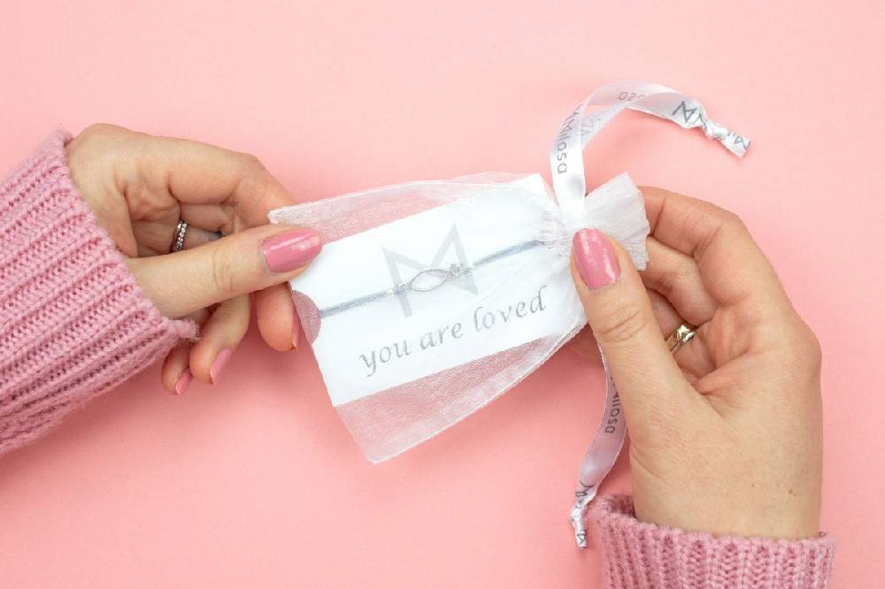 Sadingo Armband grau für Mädchen (größenverstellbar) Ichthys Fisch Kostenloser Versand