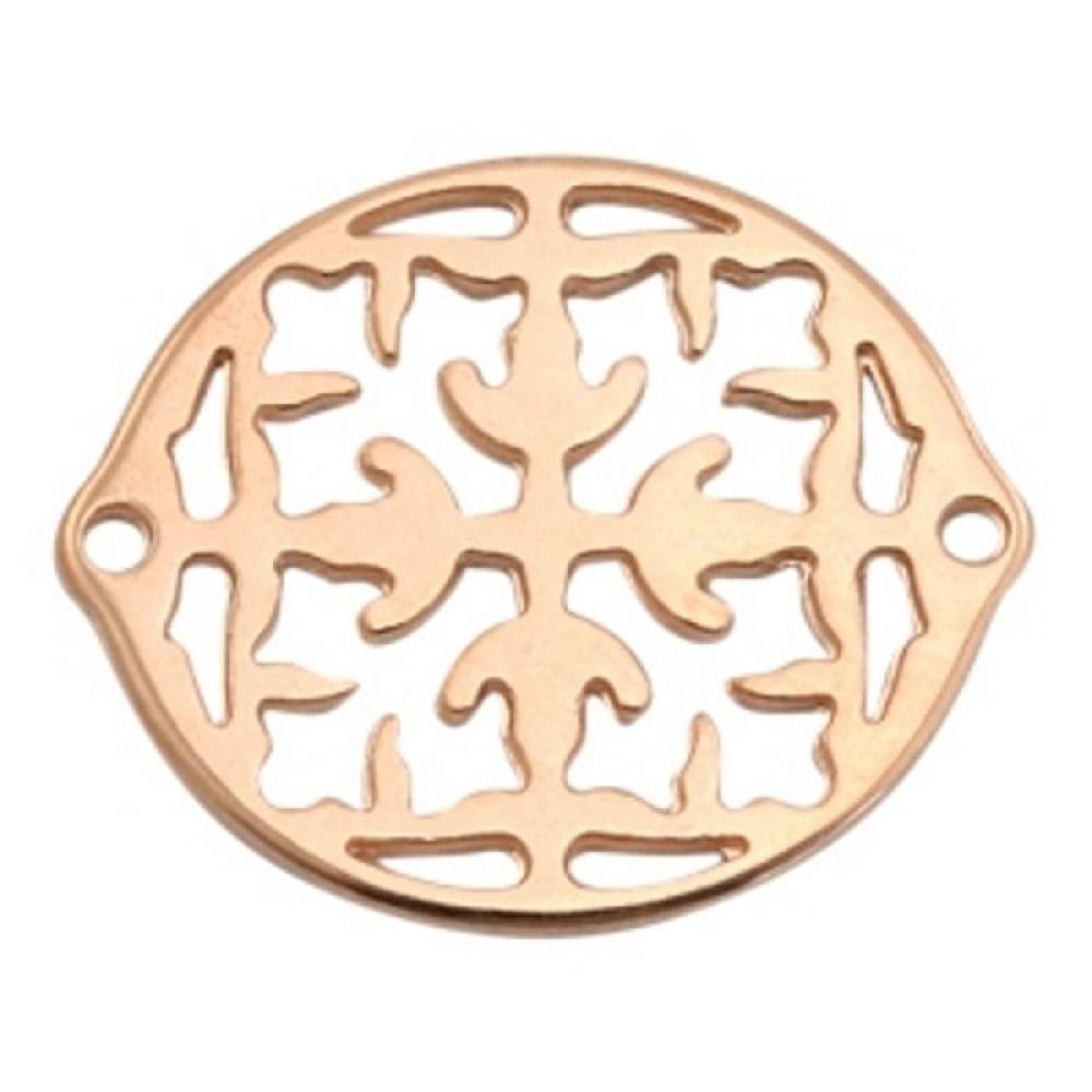 Sadingo Schmuckverbinder Ornament | 31x26 mm Sonderangebot