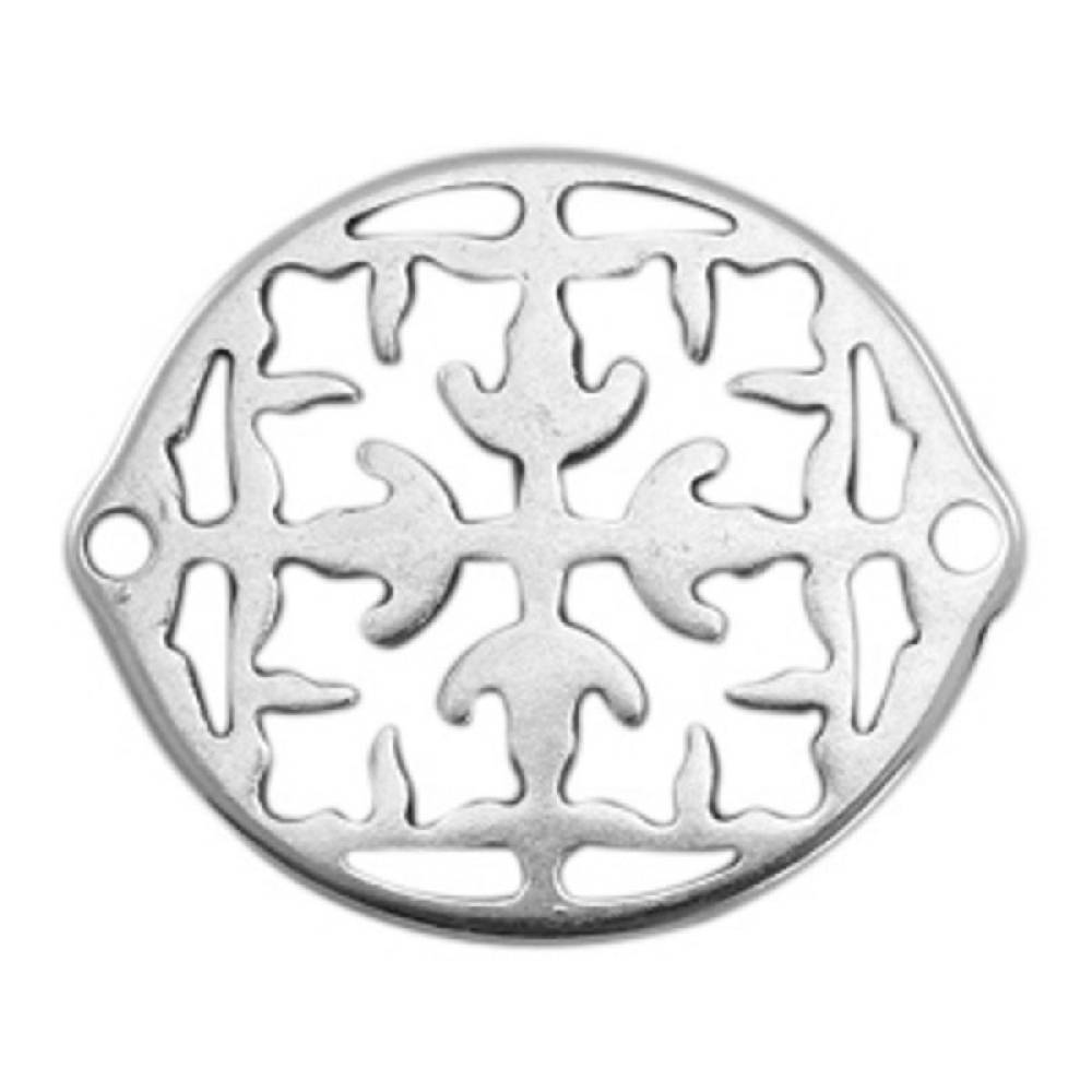 Sadingo Schmuckverbinder Ornament | 31x26 mm Sonderangebot