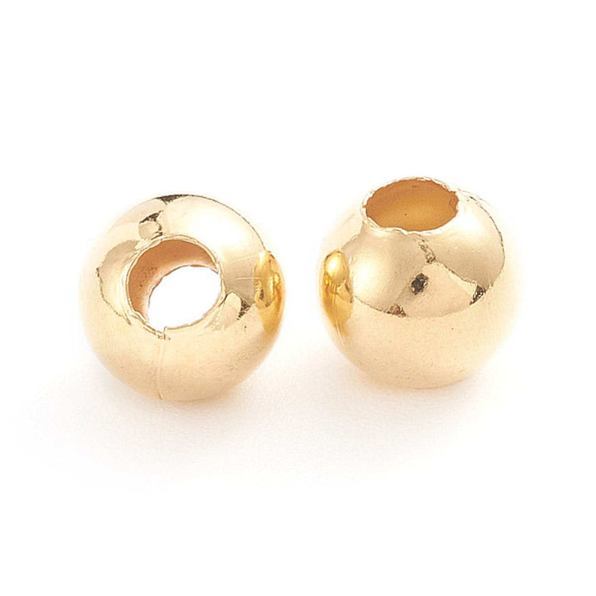 Sadingo Metallperlen | Edelstahl-Perlen in gold Blitzangebot