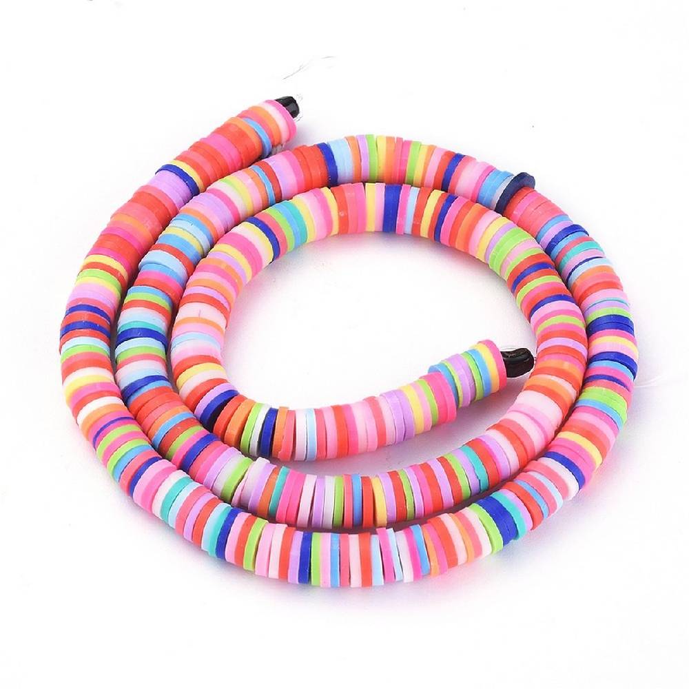 Sadingo Polymer Clay Perlen | 3900 Stk., 6mm, Katsuki Räumungsverkauf