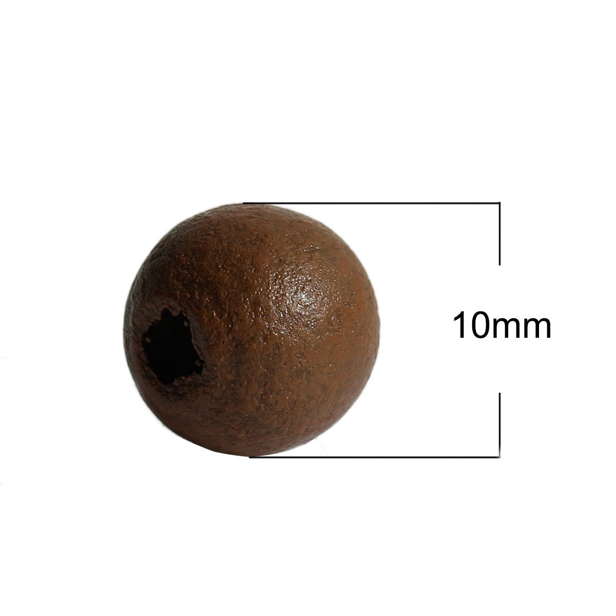 Sadingo Holzperlen zum auffädeln, bunte Perlen, 300 Stk 10mm Tiefpreis