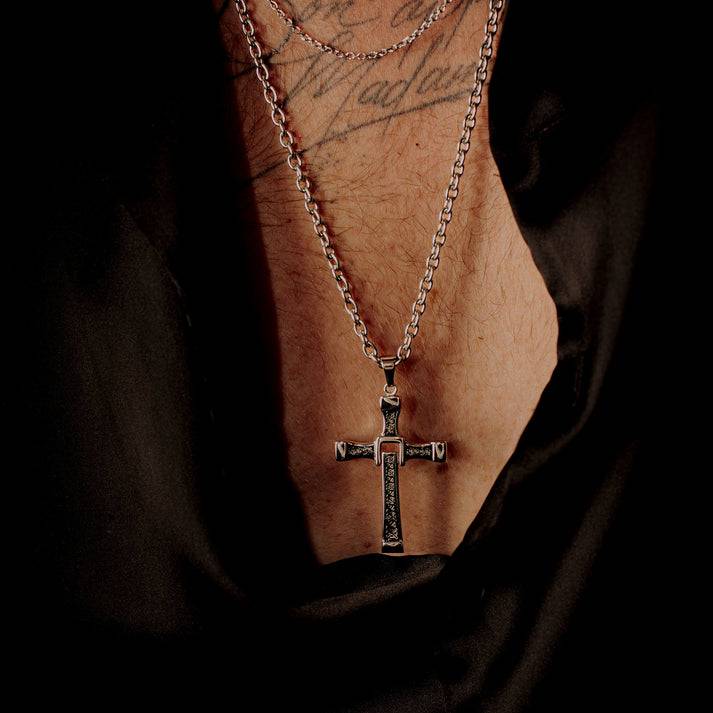 Save Brave Ankerkette Davis mit Anhänger Kreuz Blitzangebot