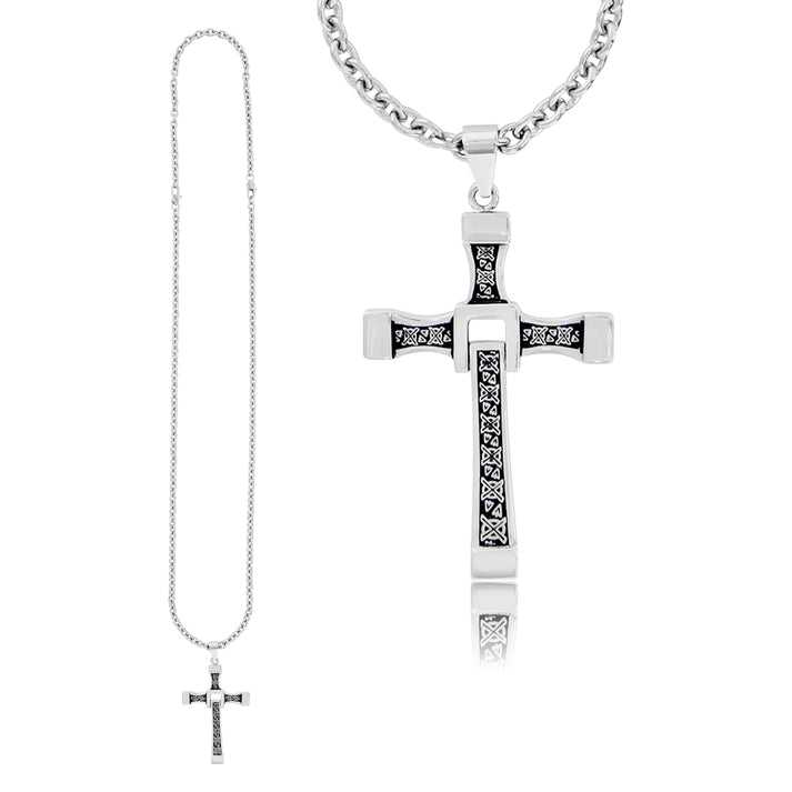 Save Brave Ankerkette Davis mit Anhänger Kreuz Blitzangebot