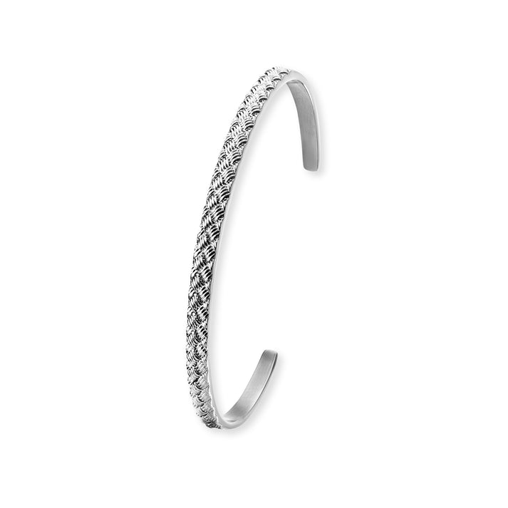 Save Brave Armreif Weave mit glänzendes Webmuster Letzter Tag