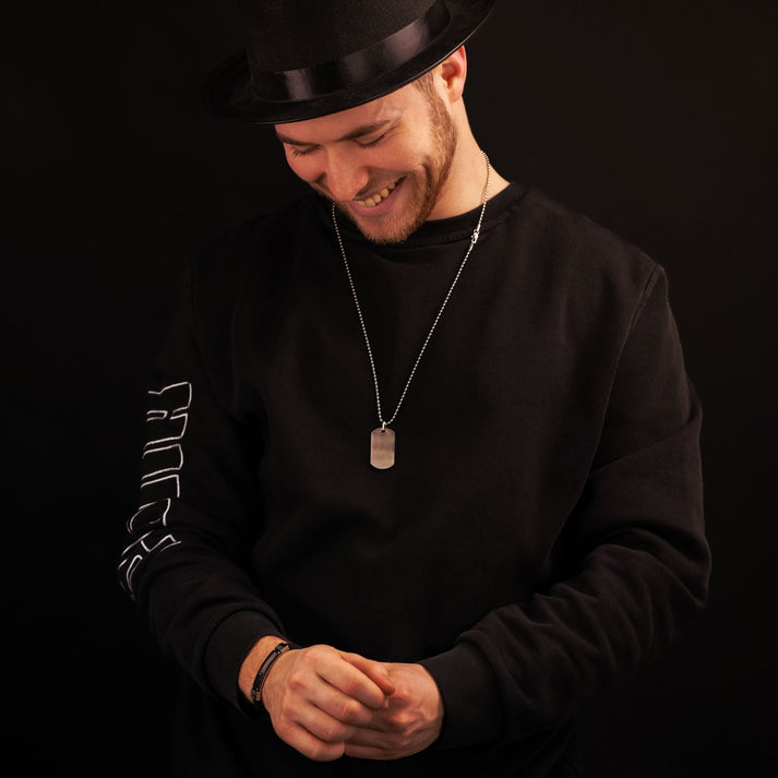 Save Brave Kugelkette Robert mit Dog Tag Anhänger Fabrikladen