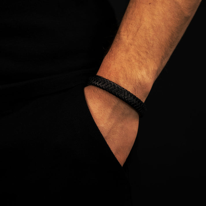 Save Brave Geflochtenes Lederarmband Harry Rabatte dieses Monats