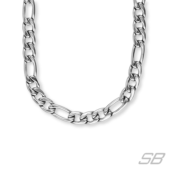 Save Brave Figarokette Jackson aus Edelstahl Preisnachlass
