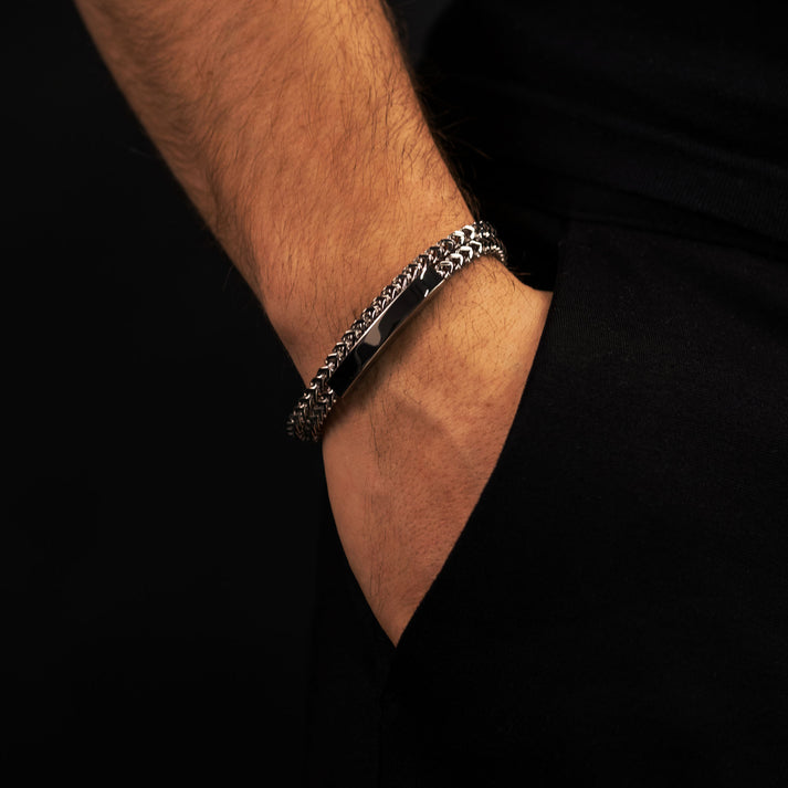 Save Brave Wickelarmband Stanley aus Edelstahl Exklusive Angebote