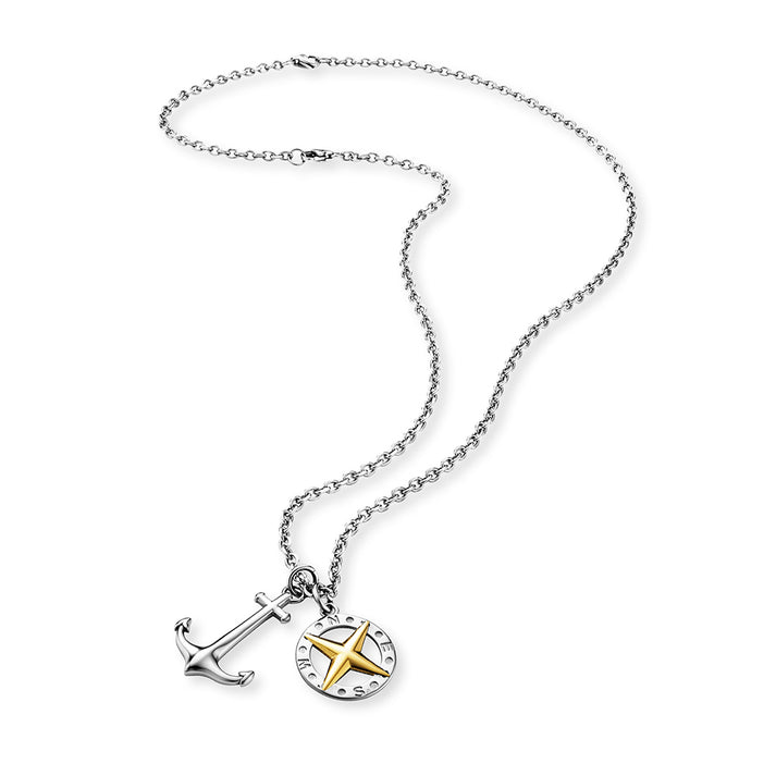 Save Brave Ankerkette mit Anhängern Anchorpolar - Farbe Silber und Gold Bis zu 65% Rabatt