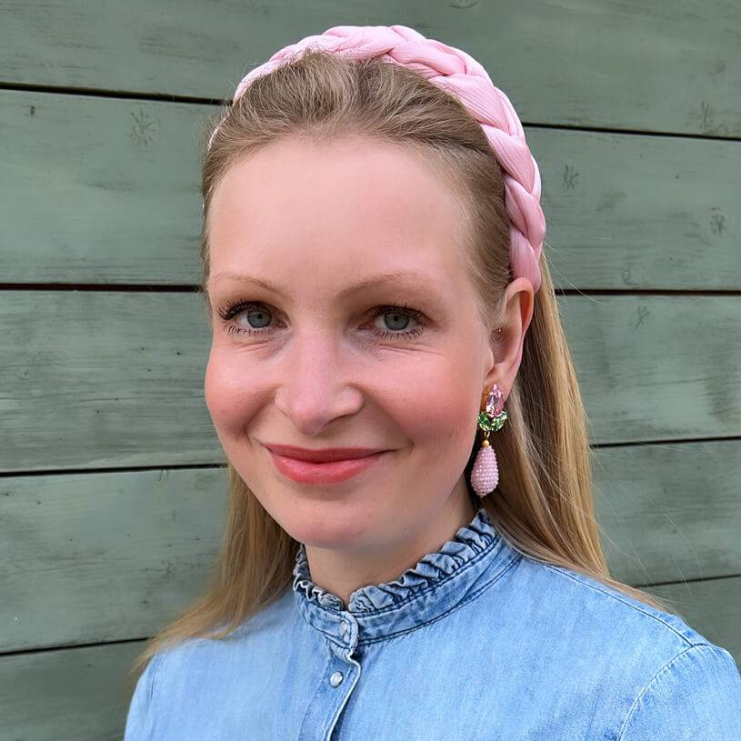 SchwesterSchwester Funkelnde Ohrstecker in Rosa und Grün mit glitzernden Tropfen Black Friday