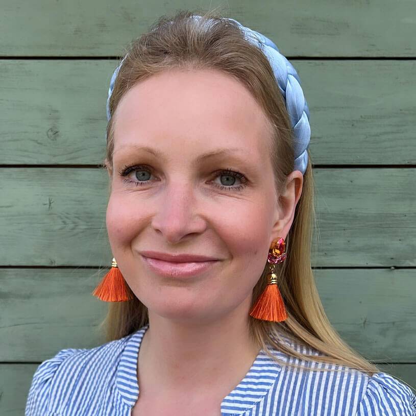 SchwesterSchwester Glitzernde Ohrstecker mit Glas-Kristallen in Pink und Orange mit edler Quaste Neueste Mode