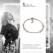 Silberdream SilberDream Armband Ringe 925 Silber rosévergoldet Damen 18cm - 21cm SDA1188E Exklusive Angebote