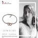 Silberdream SilberDream Armband Doppelherz Rose vergoldet 925er Silber Damen 18cm SDA2158T Tägliche Deals