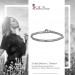 Silberdream SilberDream Armband Line matt/glänzend 925 Sterling Silber 18,5cm SDA452J Riesige Ersparnisse