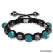 Silberdream Glitzerkugel türkis für Sterlinx London Shamballa Armband SHB00T Nur noch ein Tag übrig