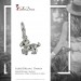 Silberdream SilberDream 925 Charm Widder Sternzeichen Anhänger FC7104 Fabrikladen