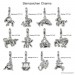 Silberdream SilberDream 925 Charm Fische Sternzeichen Anhänger FC7103 Begrenzt auf 3 Tage
