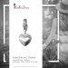 Silberdream SilberDream 925 Silber Charm Herz matt Armband Anhänger FC3108 2025