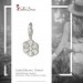 Silberdream SilberDream Silber Charm Schneeflocke Armband Anhänger FC3115 Online