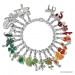 Silberdream SilberDream Glitzer Charm Fisch rot Zirkonia Kristalle Anhänger GSC564R Outlet