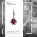 Silberdream SilberDream Charm Zirkonia Kugel rot Armband Anhänger FC200R Hotsell