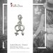 Silberdream SilberDream 925 Silber Charm Anhänger Mann & Frau FC3126 Meist gekauft